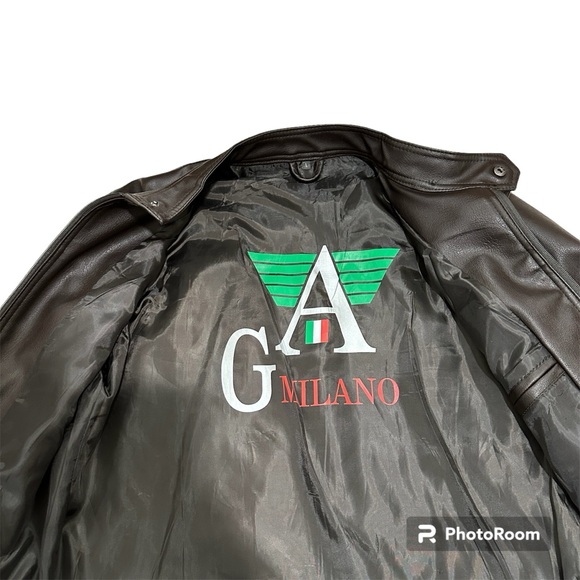 Italian made brand new leather jacket - Picture 2 of 5